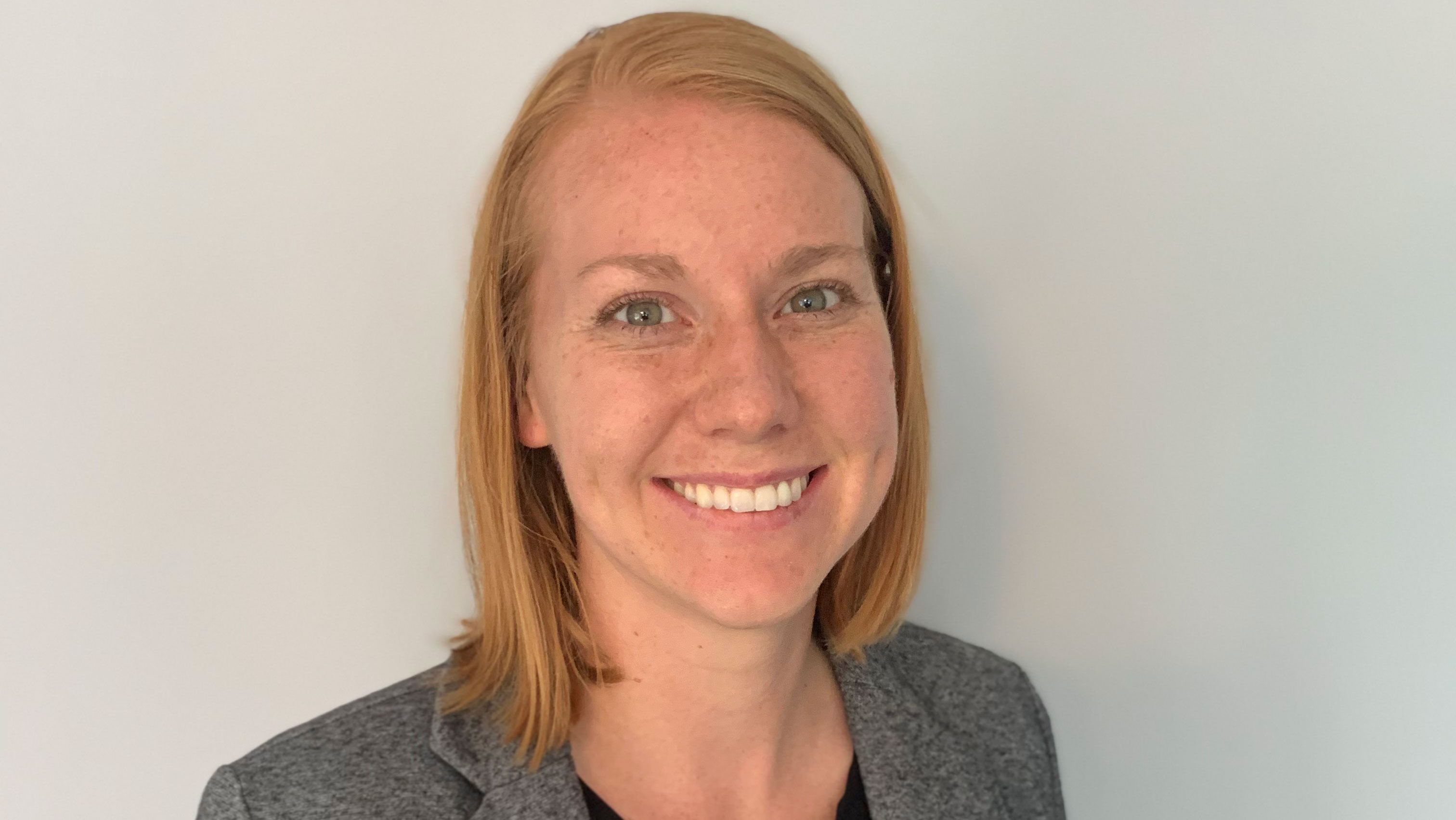 a person smiling at camera